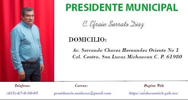 PRESIDENTE MUNICIPAL